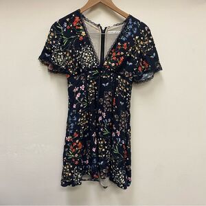 Alice + Olivia floral mini dress